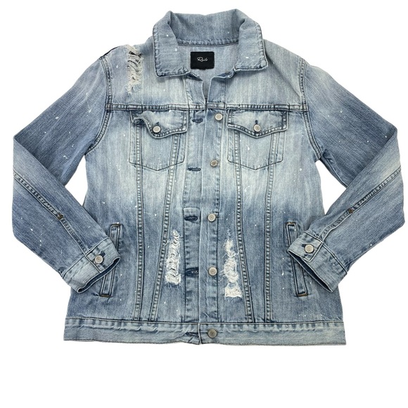 Rails Knox Denim Jacket Medium - Picture 10 of 15